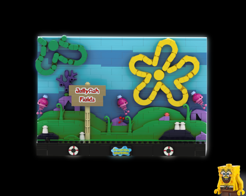 SpongeBob - Minifigures Display Stand