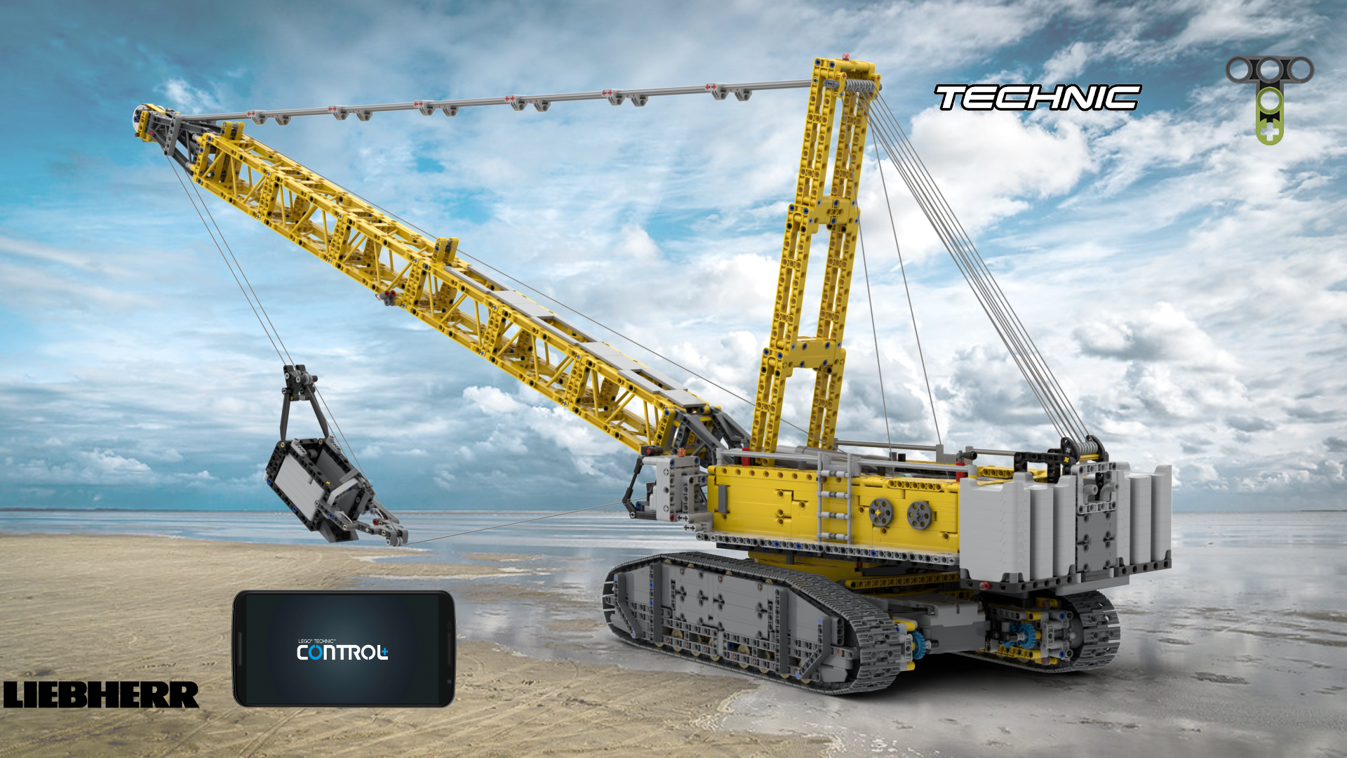42146 Dragline Liebherr HS 8300 - RC alternate build