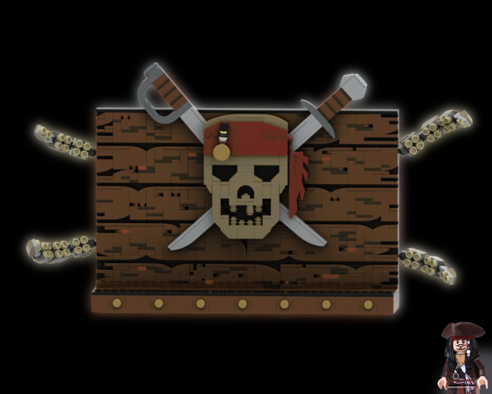 Pirates of the Caribbean - Minifigures Display Stand