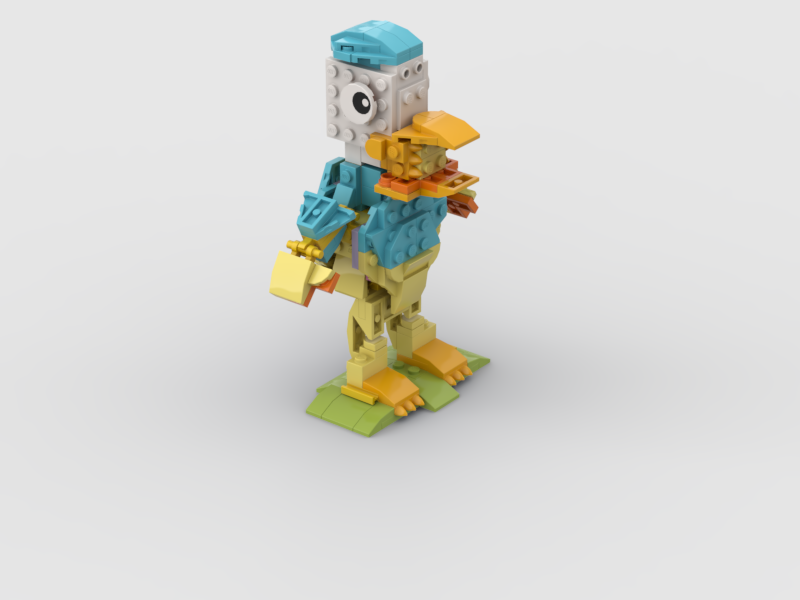 40527-1 Donald Duck alternate build