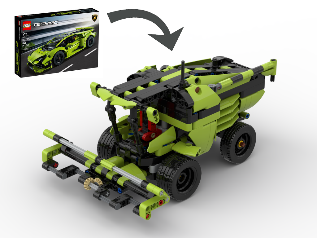 42161 model B - Green combine harvester