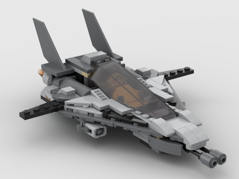 75346 Pirate Starfighter alternate build