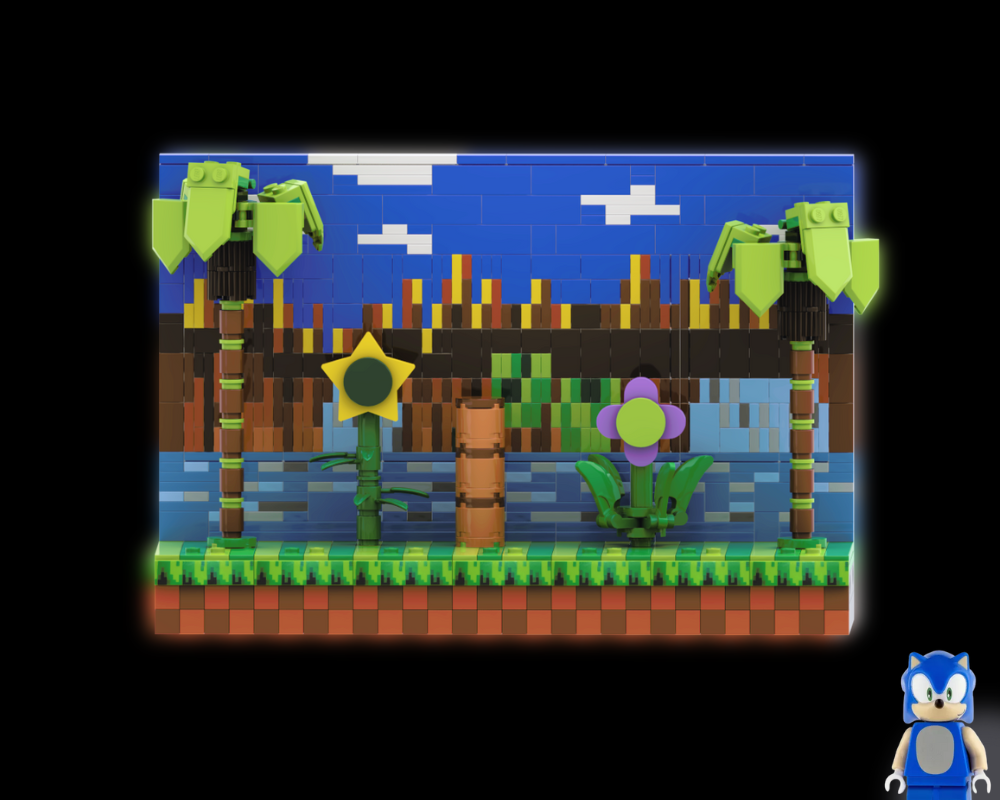 Sonic The Hedgehog - Minifigures Display Stand