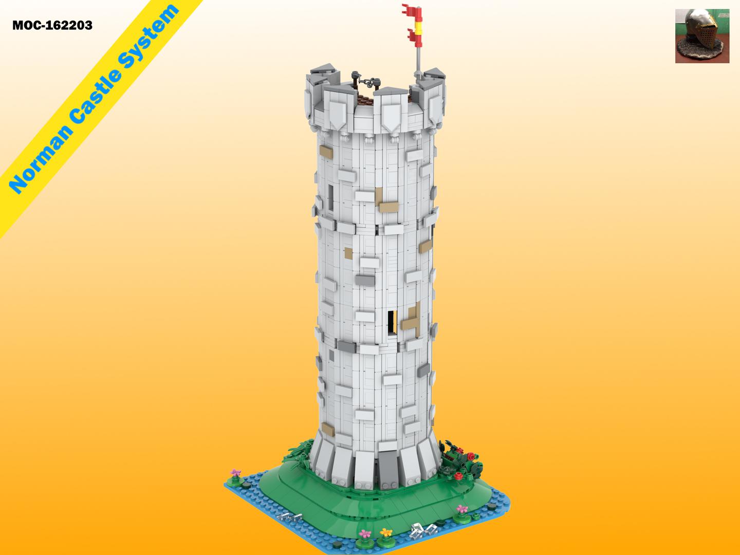 Modular Staircase Tower for Norman Keep