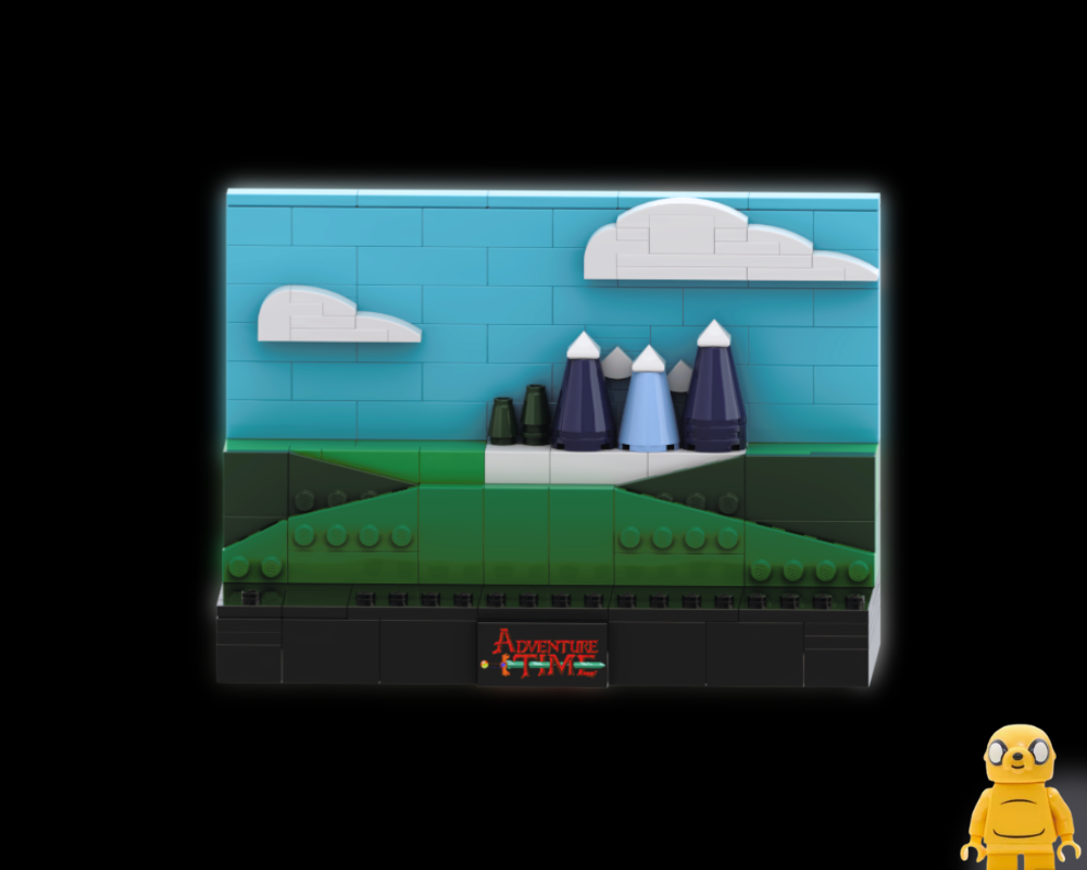 Adventure Time - Minifigures Display Stand