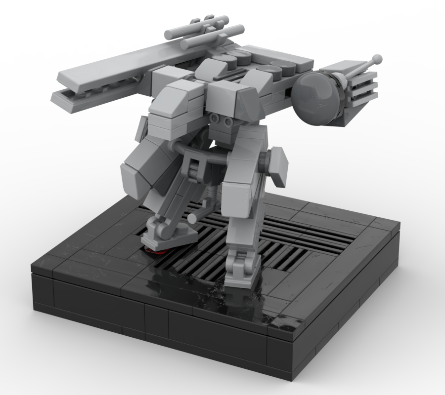 Metal Gear Solid - Metal Gear Rex Micro Scale [Revisited]