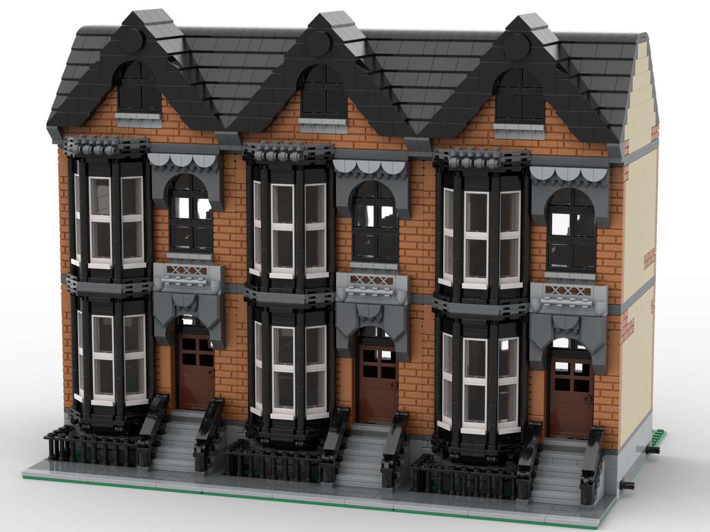Modular Brownstone House