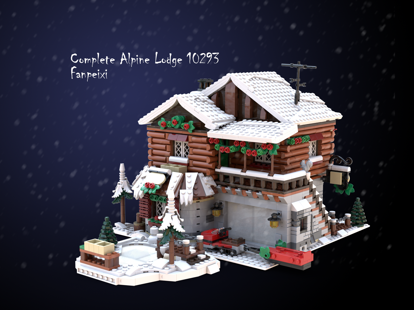 Complete 10325 alpine lodge