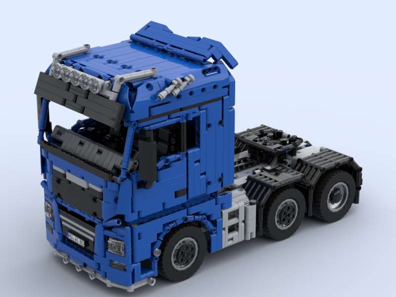 1:17 RC Semi Tractor 6x4/4