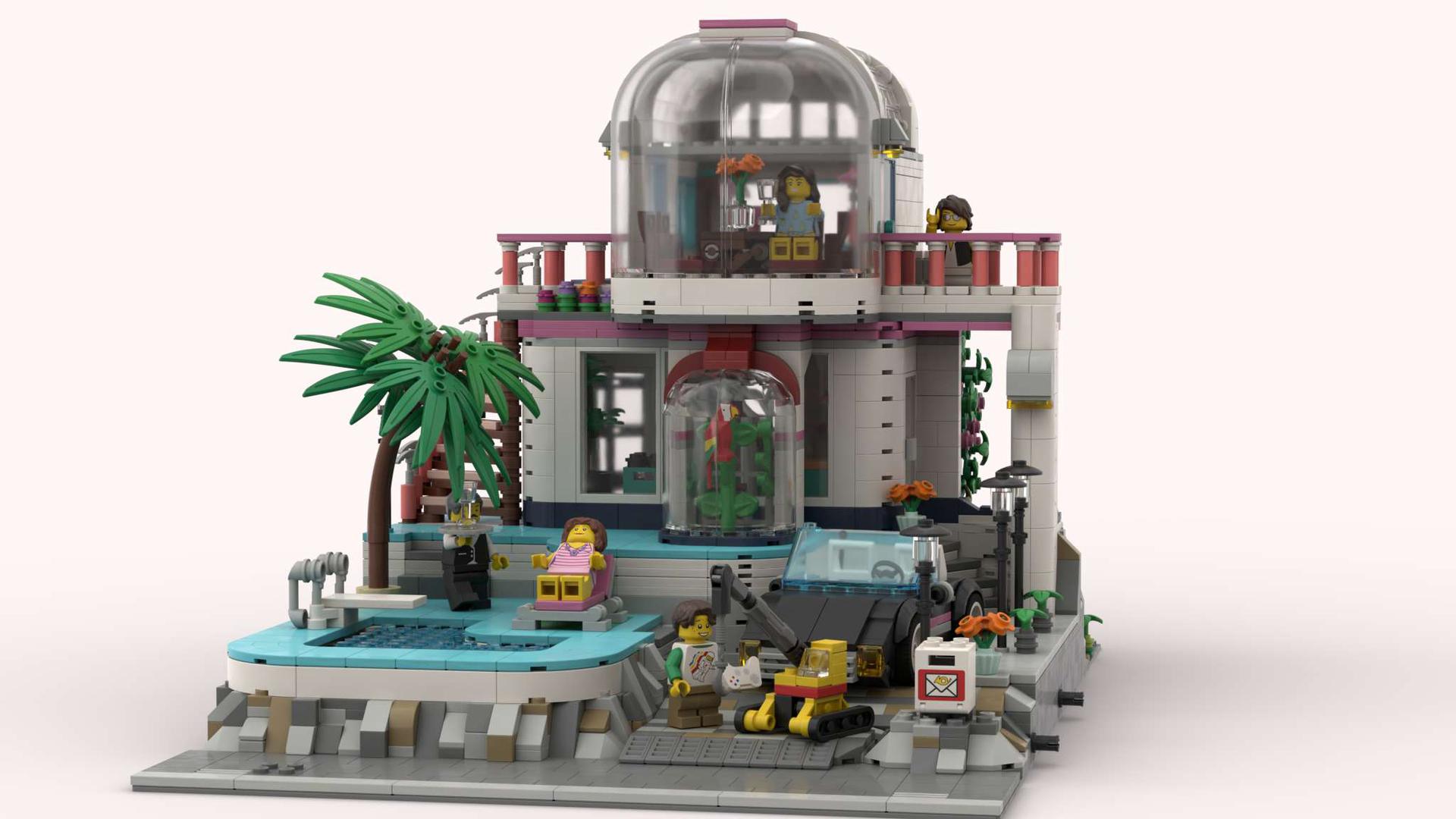 Modular Poolside Paradise