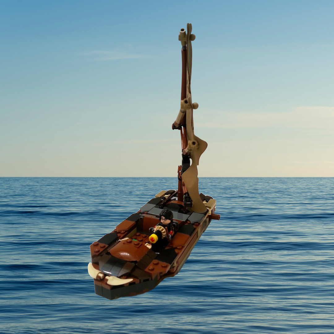 Hungarian horntail sail boat alternate build
