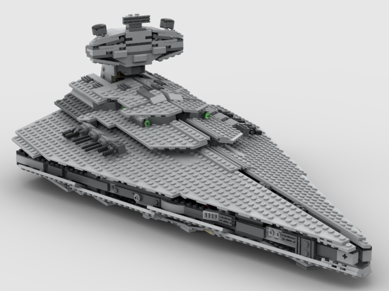 Imperial Star Destroyer (75315 Imperial Light Cruiser Alternate build)
