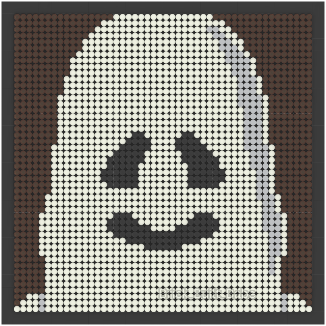 LEGO® Ghost Mosaic