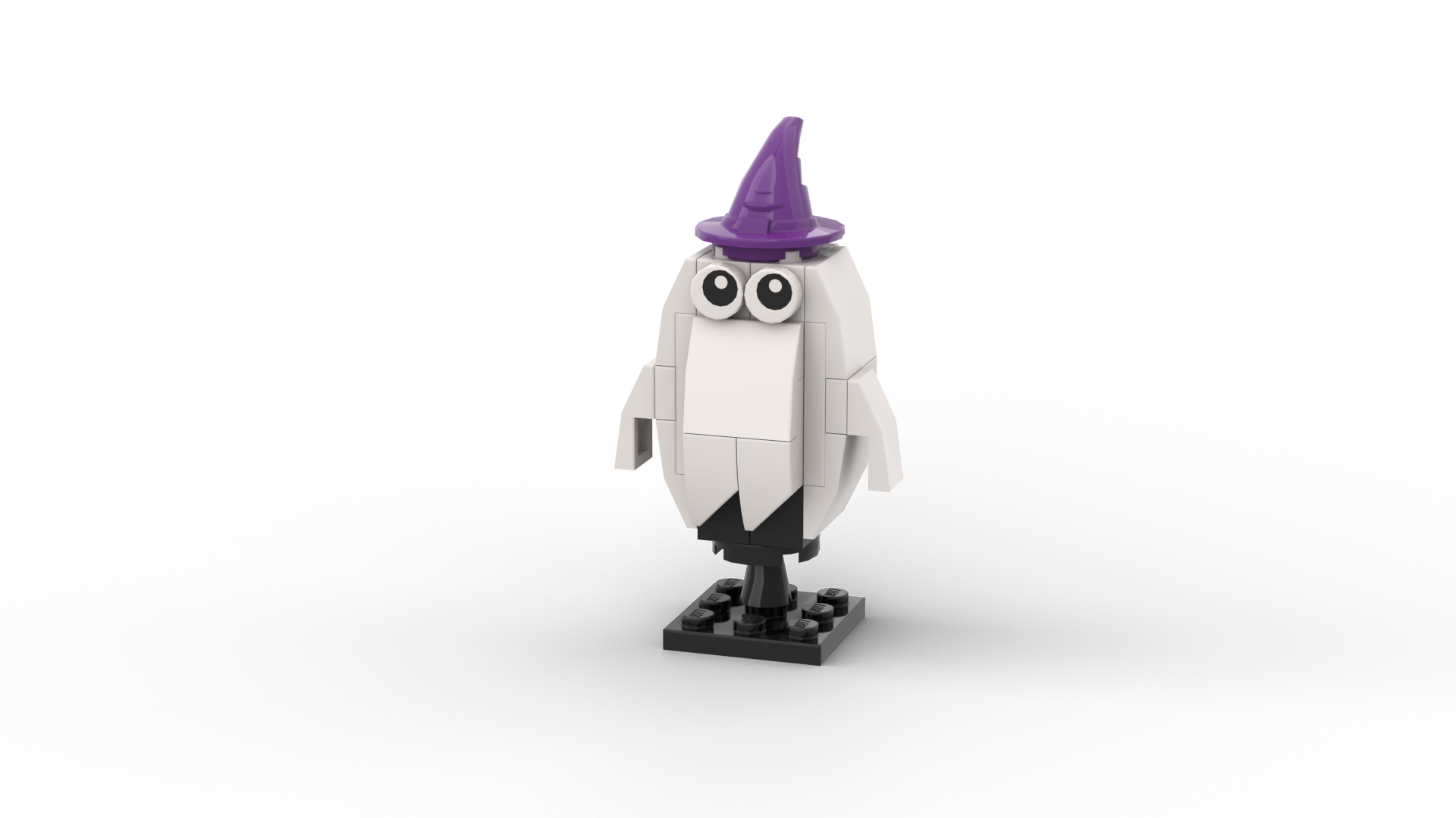 Ghost in a hat - Halloween