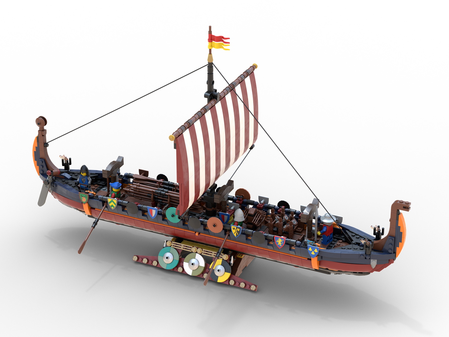 Vikingship display stand