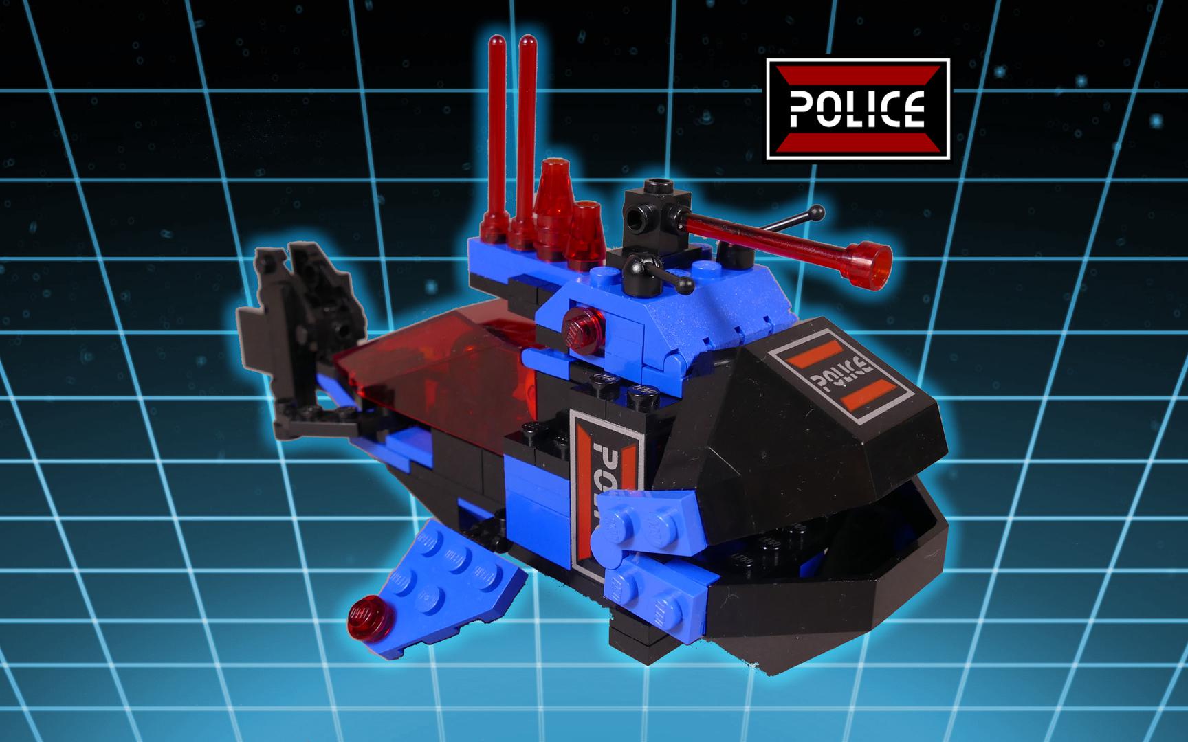6886 Anglerfish - LEGO SPACE POLICE Alternate Build