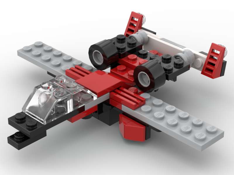 30187 A-10 Thunderbolt (''Warthog'') (MOC-163198) - LEGO MOC | MOC Tracker