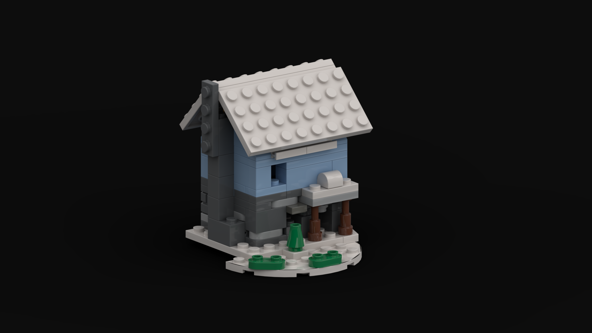 Santa Visit 1:200 House 2 alternate build