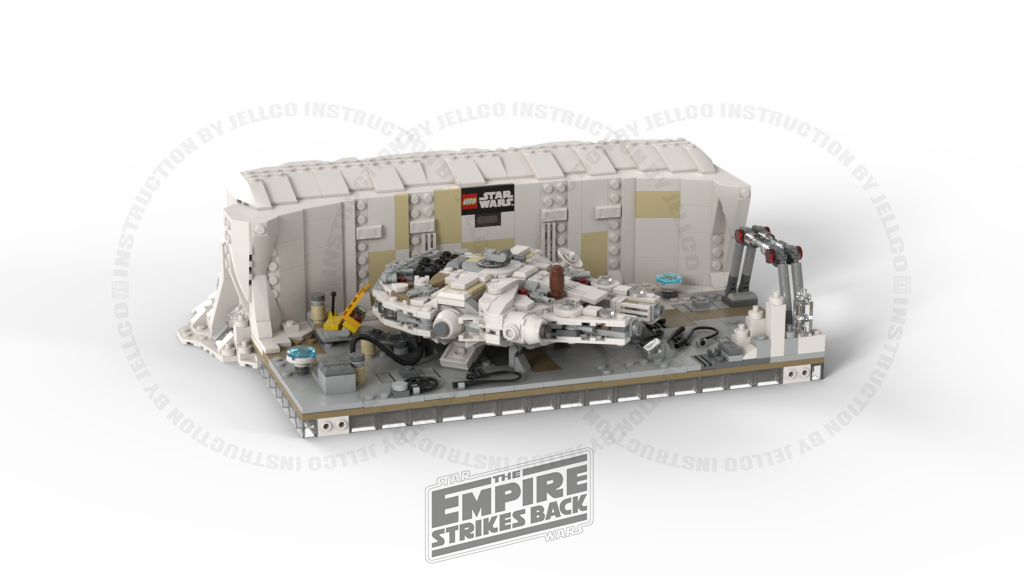 Micro Diorama : Echo Base PART I : FALCON