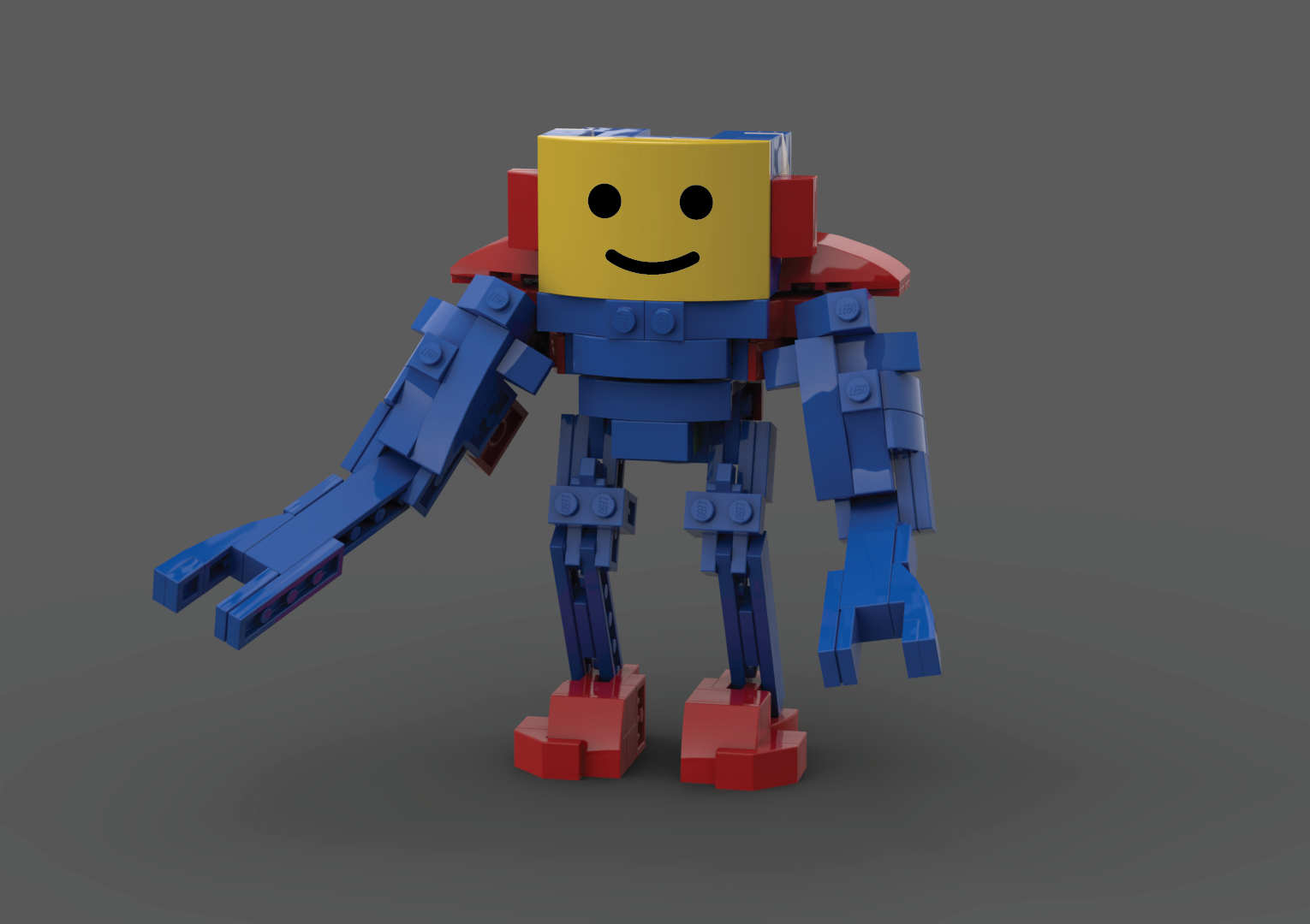 Up-Scale Minifig Mech Suit alternate build