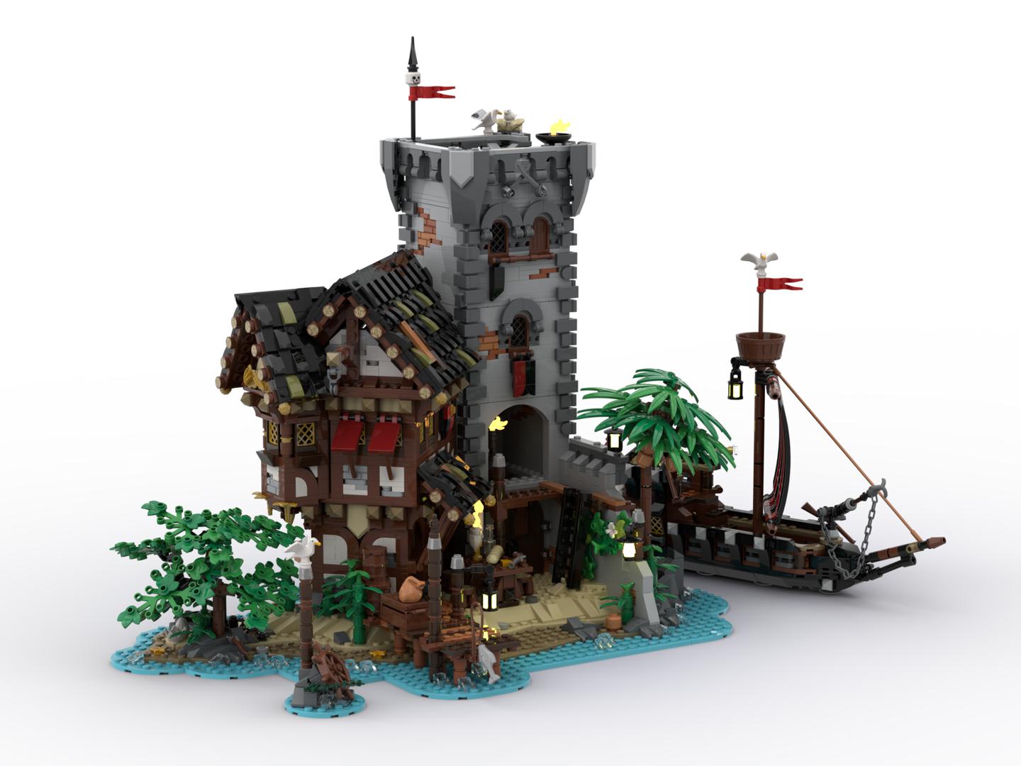 The Crimson Outpost - a Pirate Island