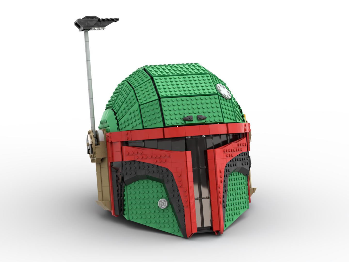 Wearable Mandalorian Helmet (Boba Style)