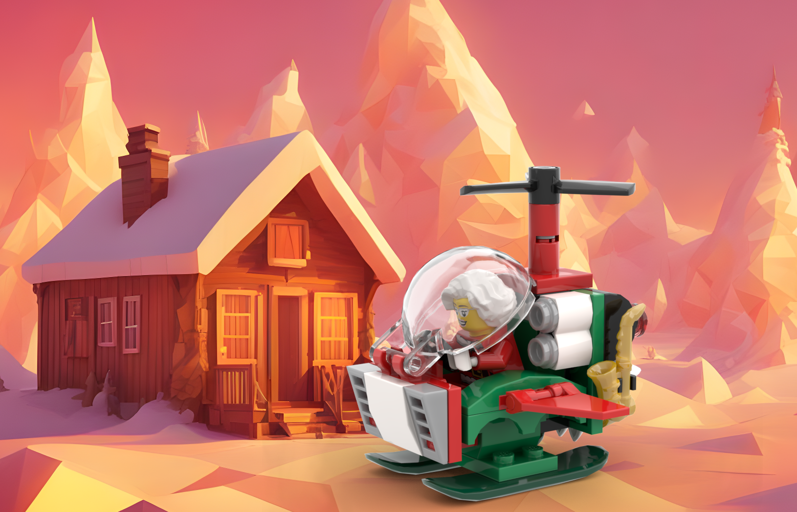 Mrs. Claus' X-Mas Emergency Jet