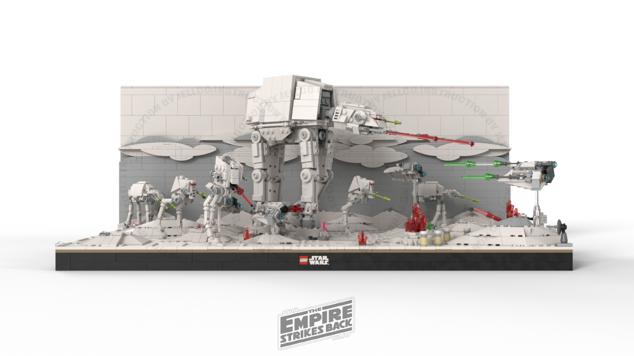 Micro Diorama : Battle of HOTH