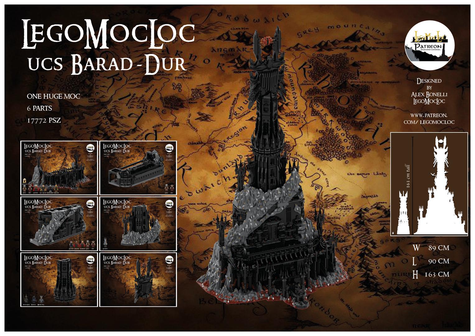 UCS Barad-Dur Complete Bundle