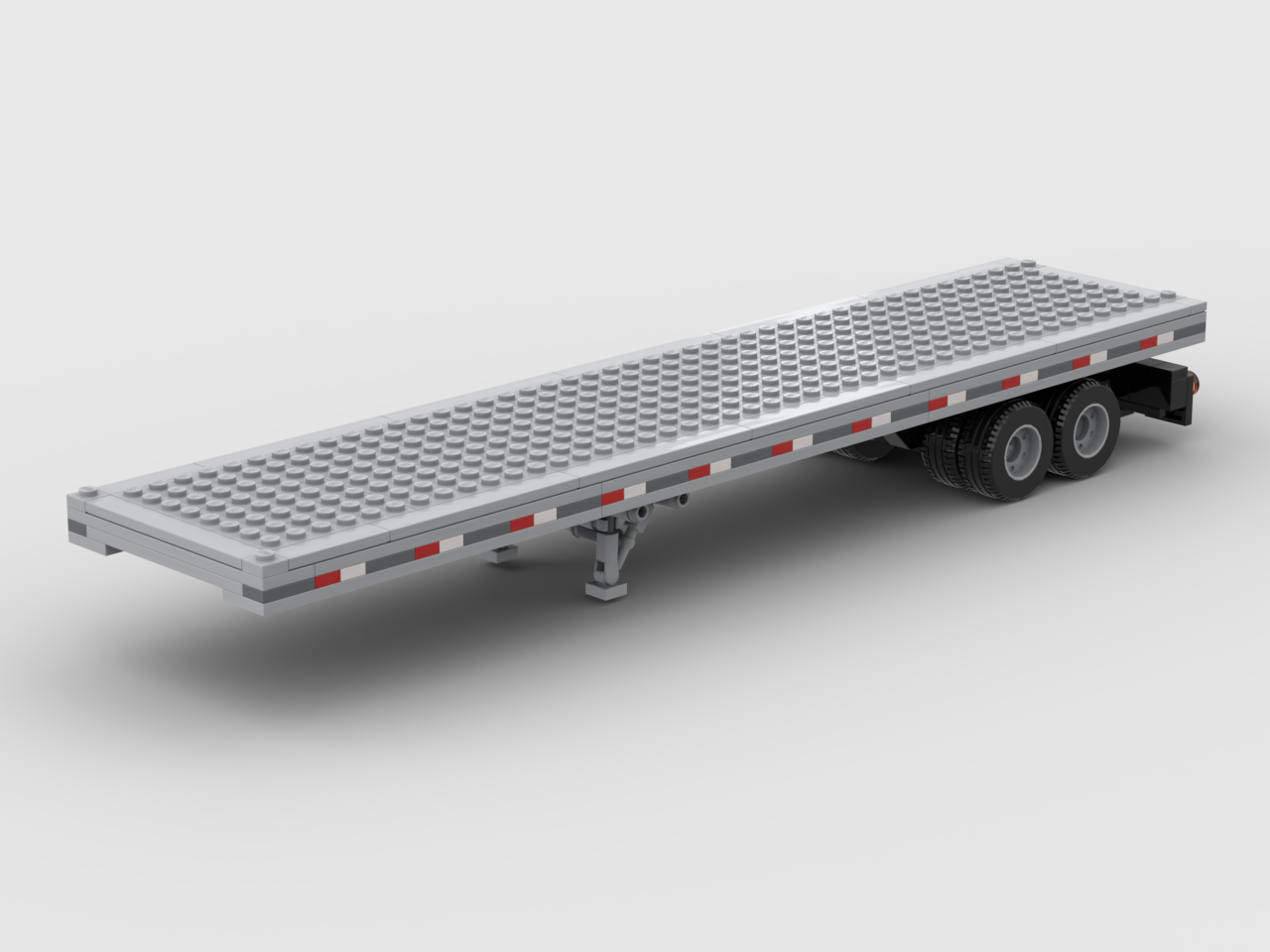 Speed Champions flatbed Trailer MT - UCS Semi Trailer