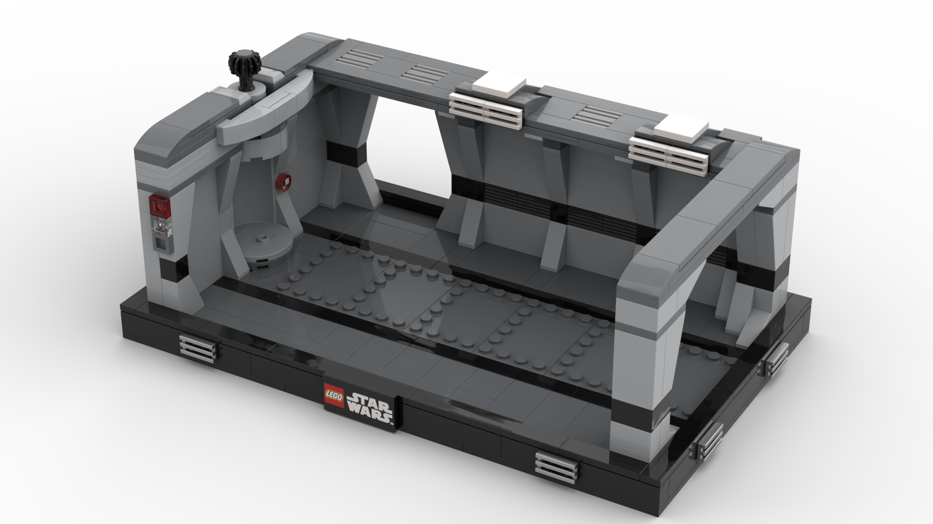 Dark Trooper Attack Diorama