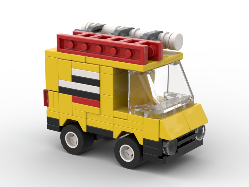 Mario bros plumbing van