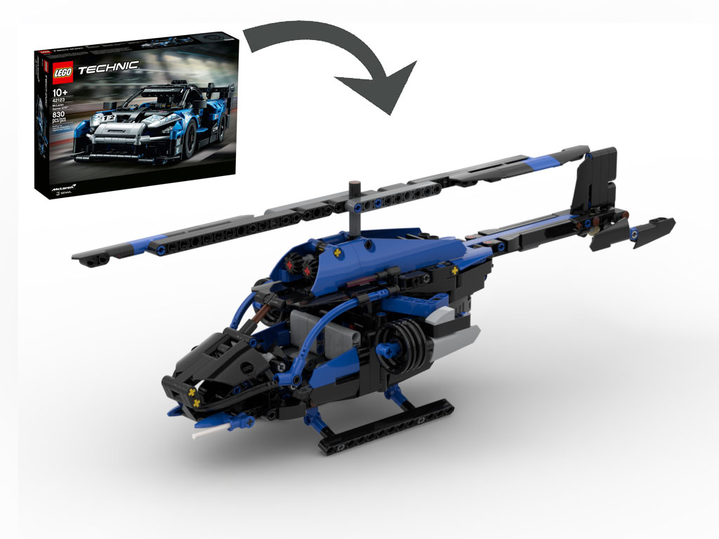 42123 model B - Police helicopter