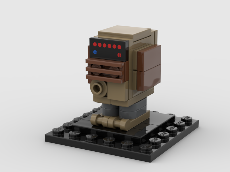 Gonk droid Brickheadz MOC