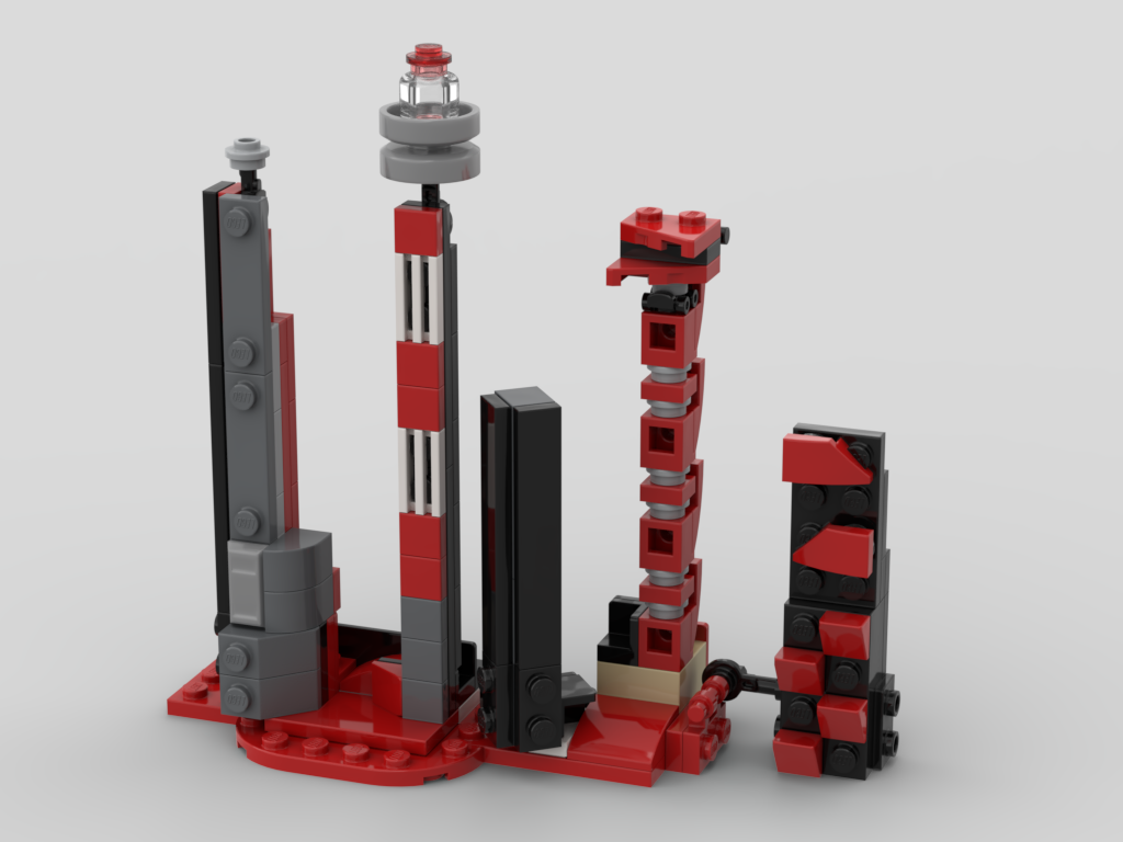 75886 - City Skyline alternate build
