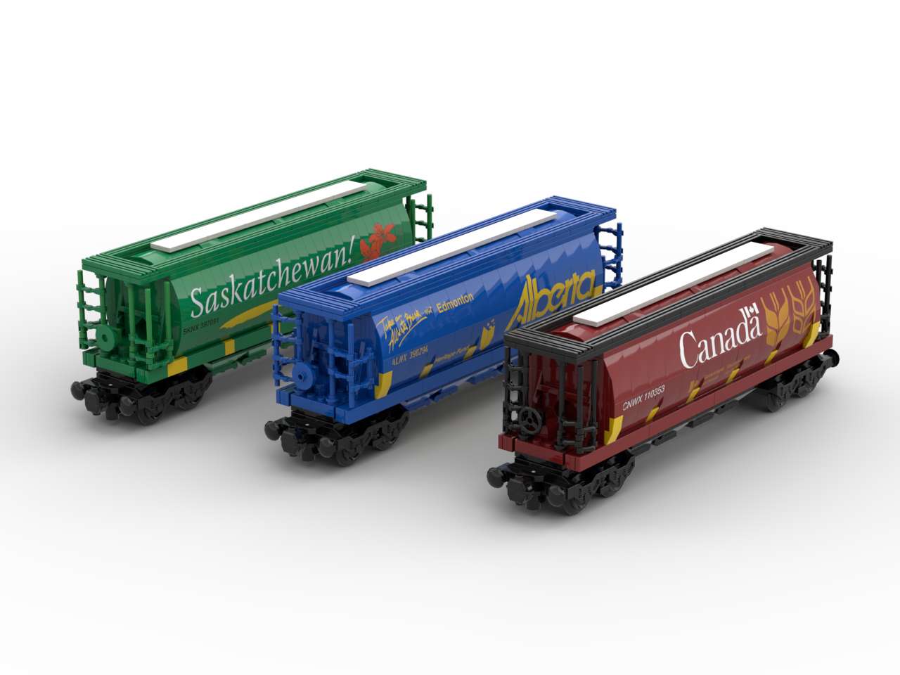Canadian Grain Hopper Car
