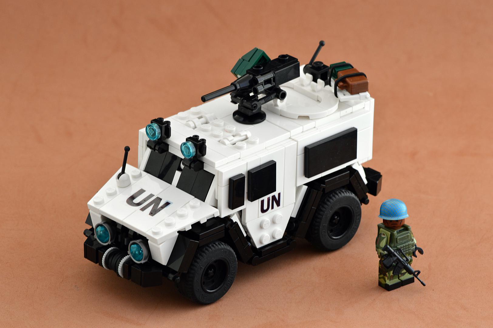 UN Futuristic MRAP Armored Vehicle