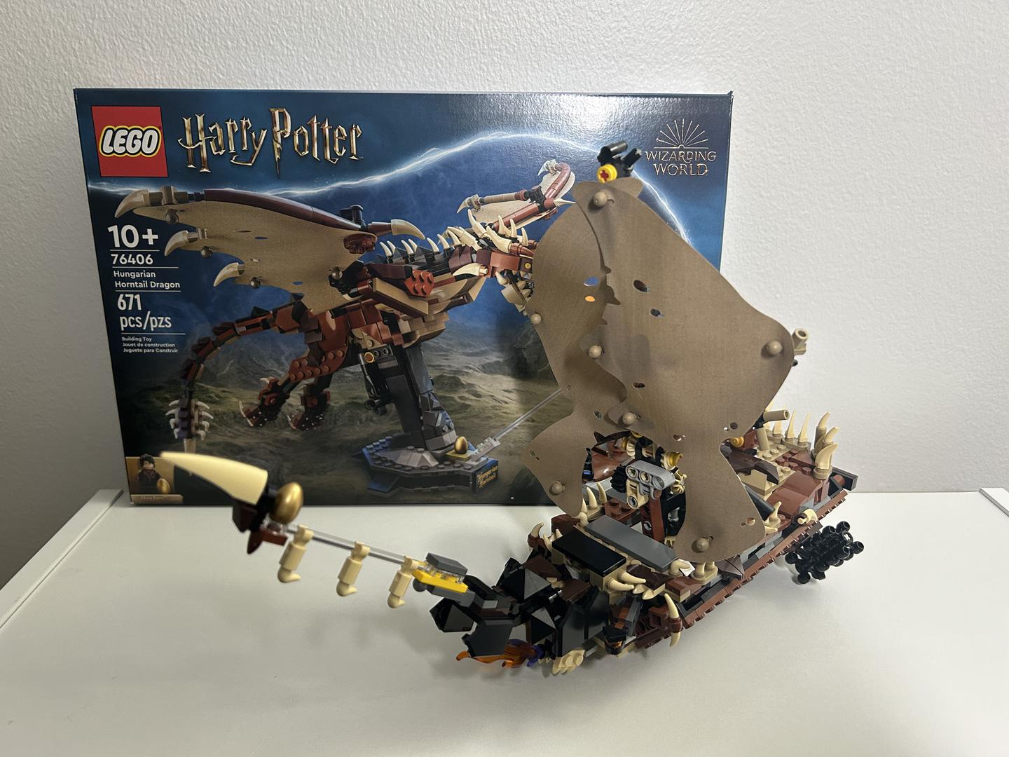 Hungarian Horntail Ship alternate build