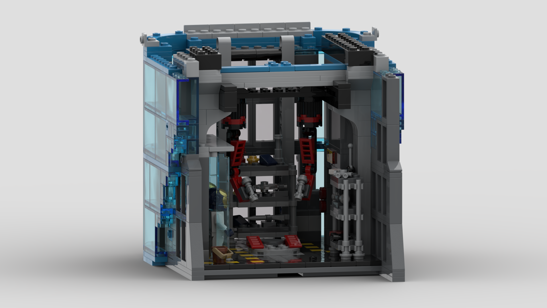 76269 Avengers Tower Iron Legion repair room