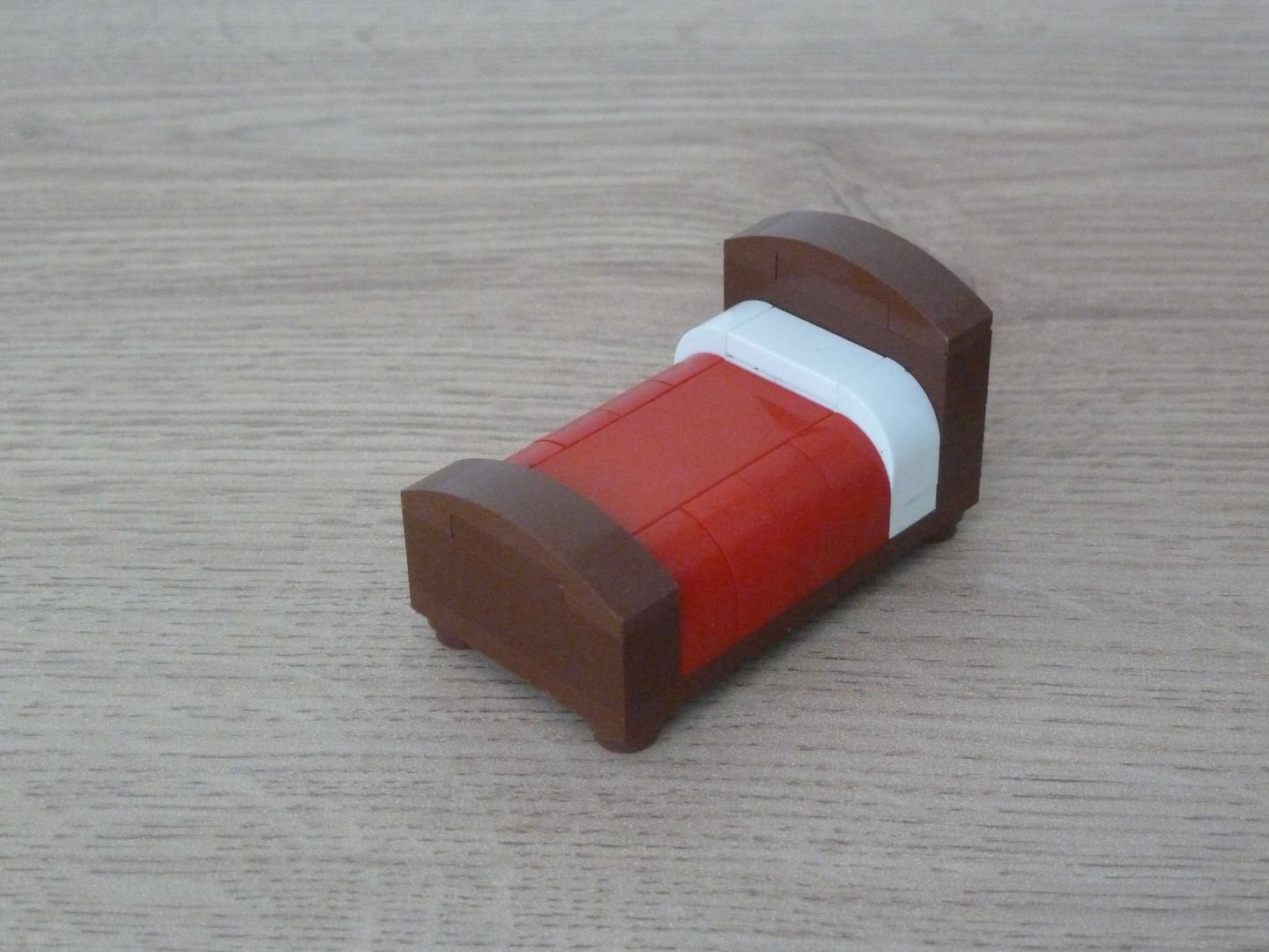 LEGO How to Build a Bed Instructions Tutorial