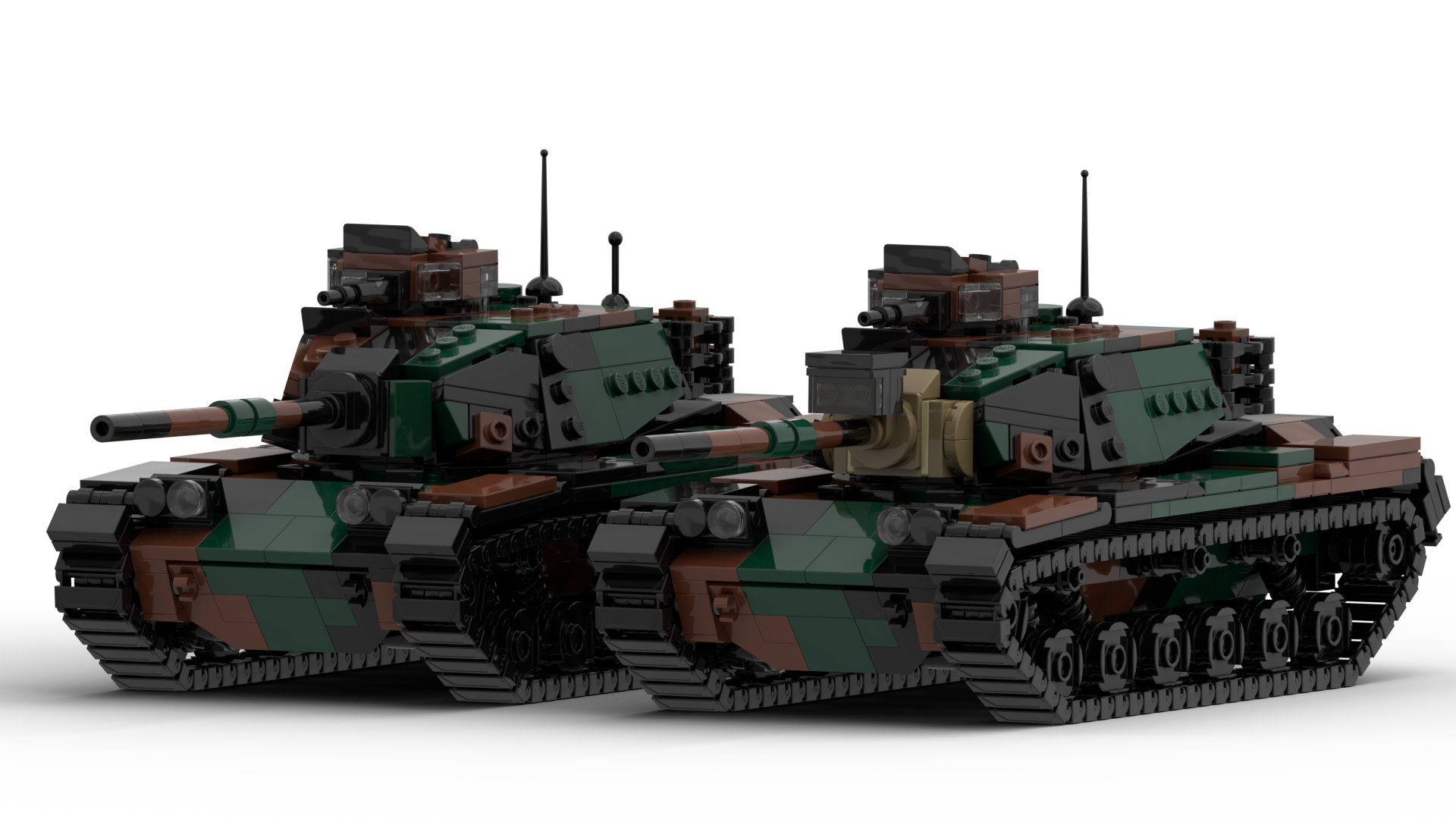 M60A1 and M60A3 Woodland