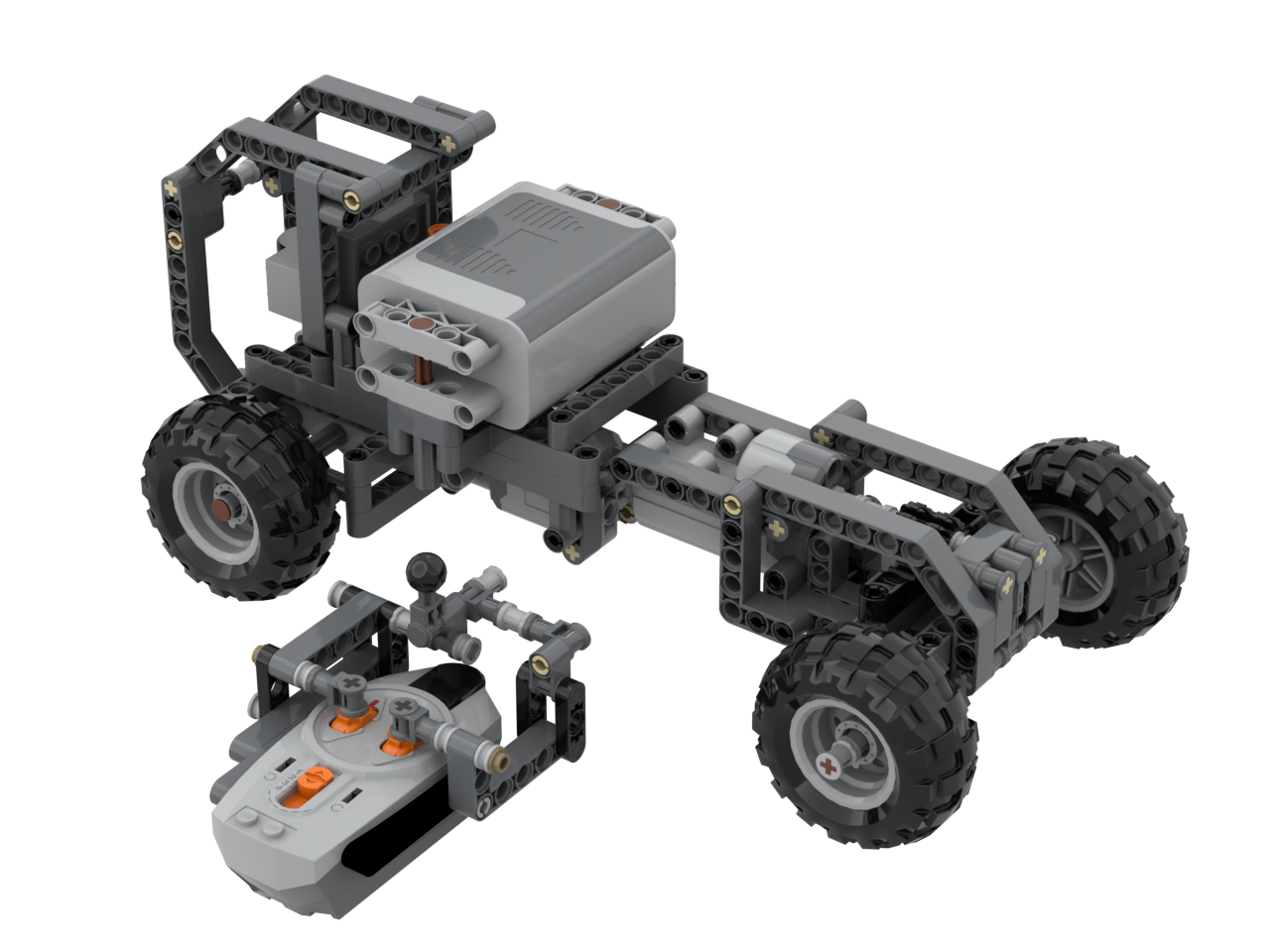 Sturdy, Simple and Cheap RC Car