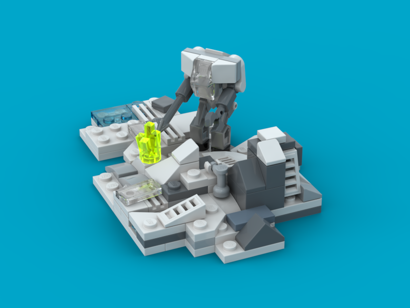 Subnautica Prawn-Suit Diorama