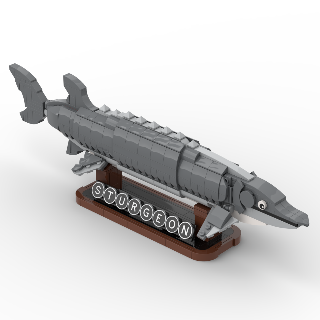 Lego Sturgeon Fish