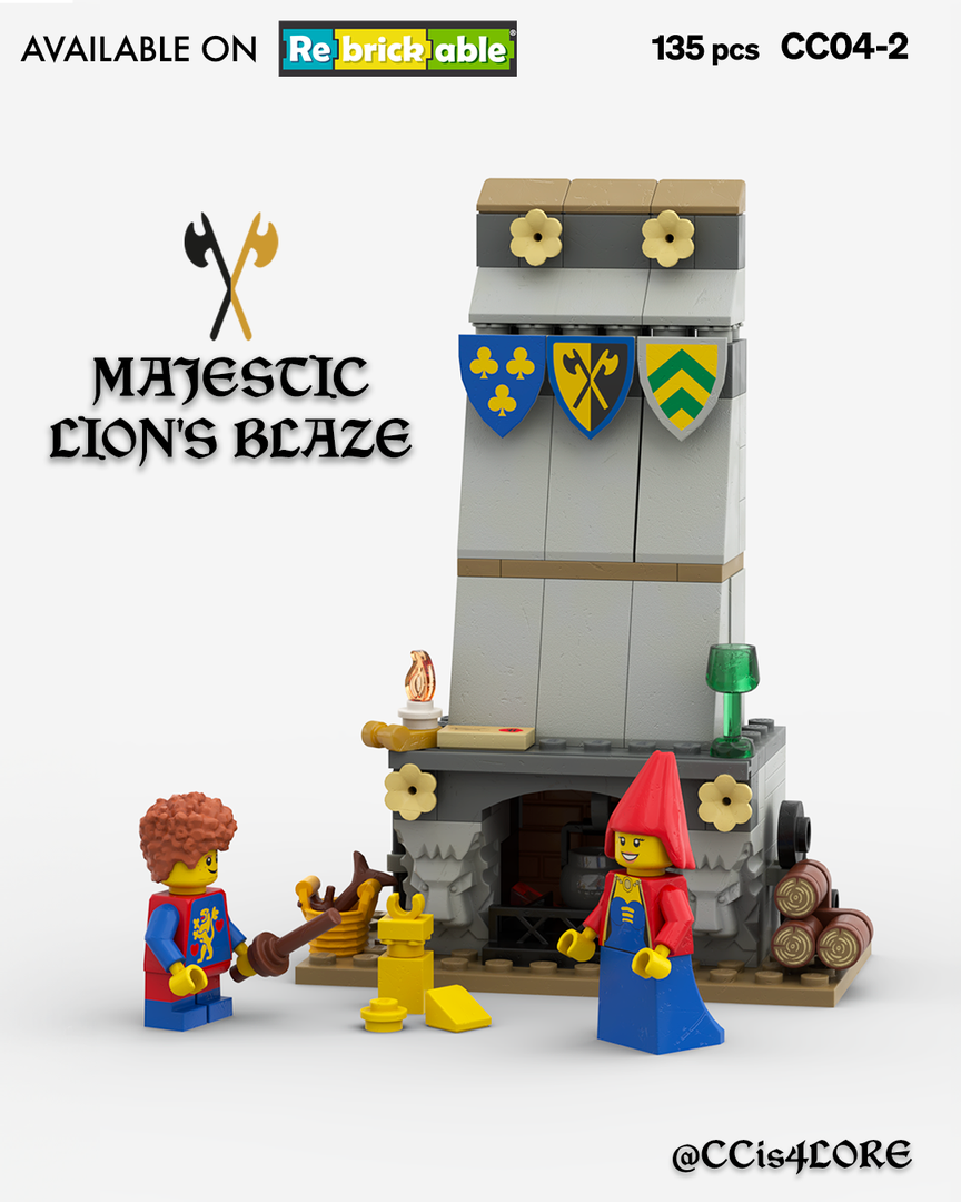 Majestic Lion's Blaze