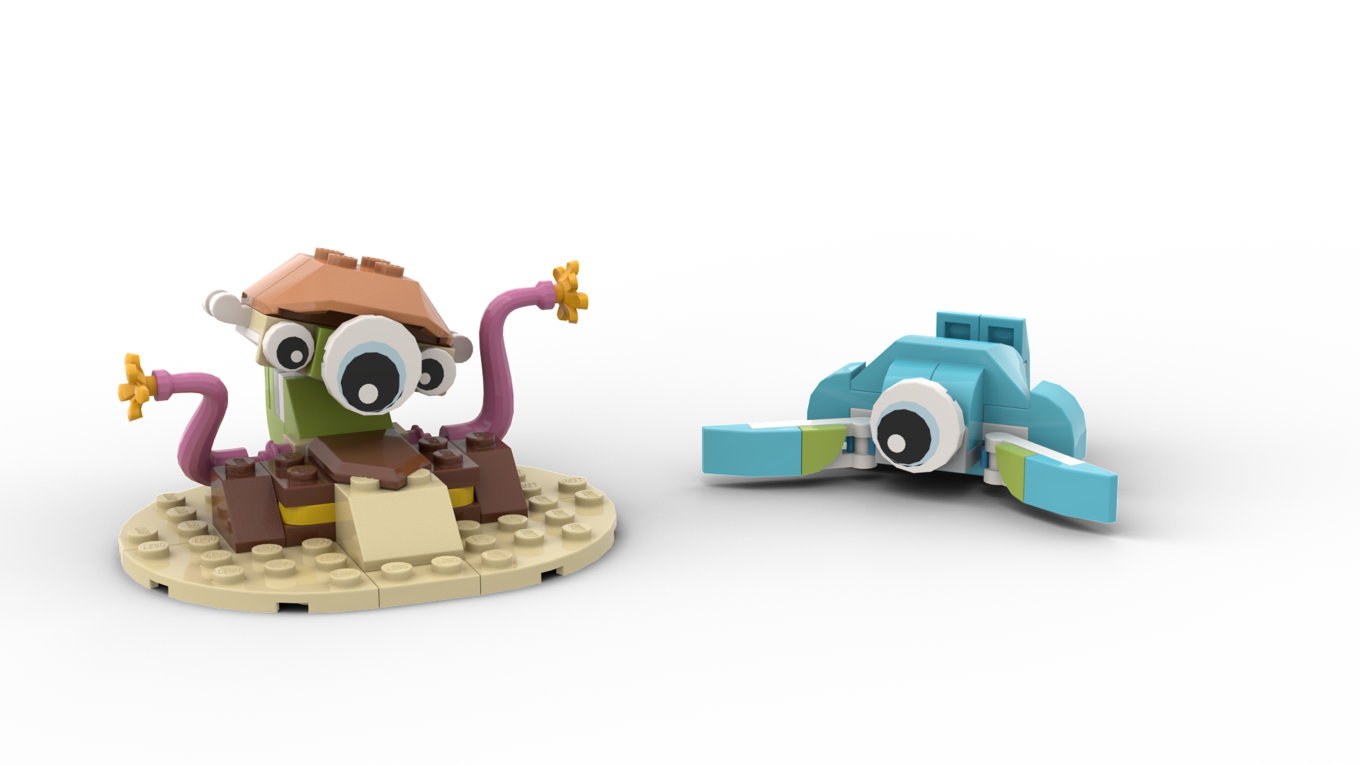 Snoop and Crab 31128 Alternate