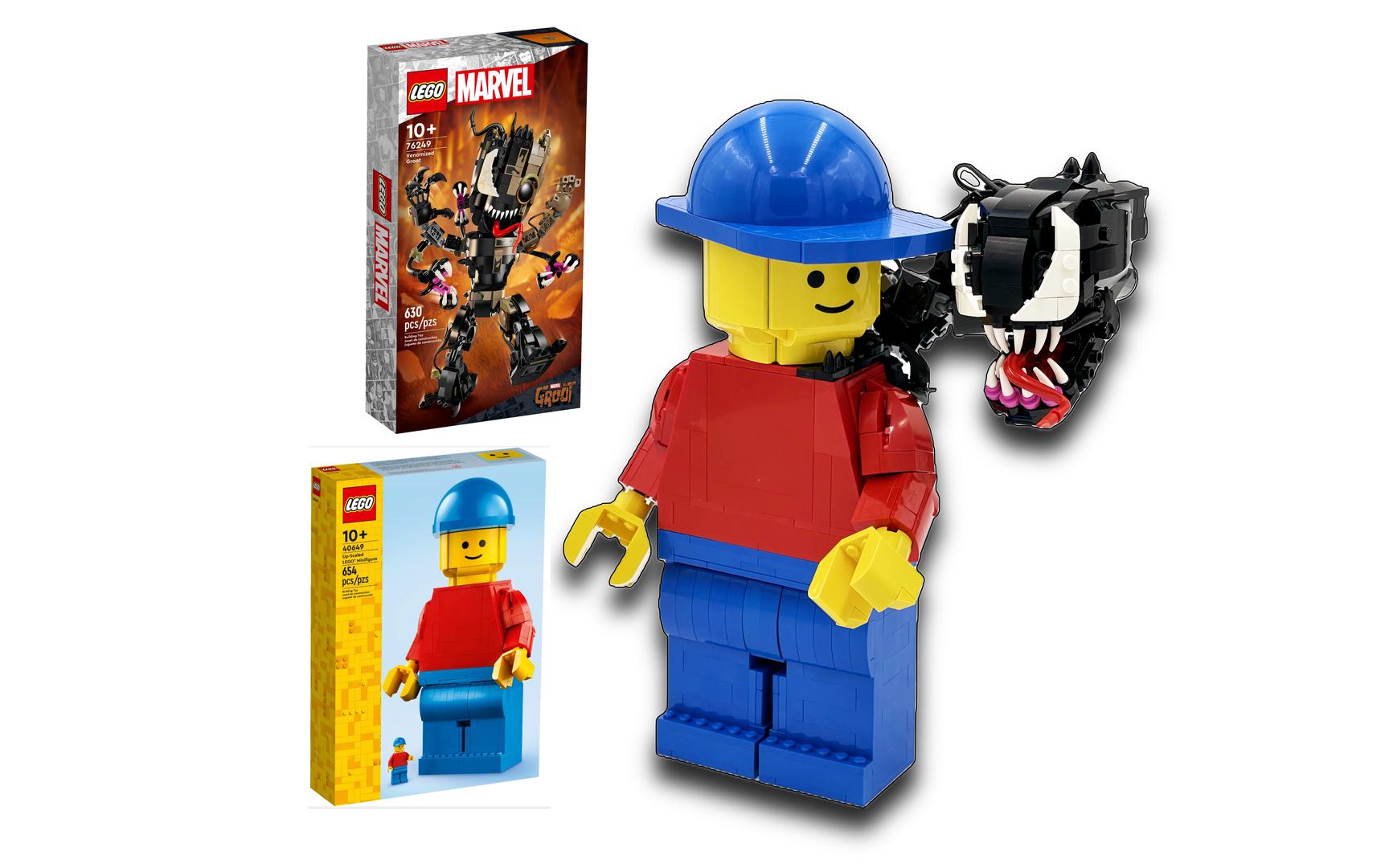 Up-Scaled LEGO Minifigure Accessory - Venom Symbiote
