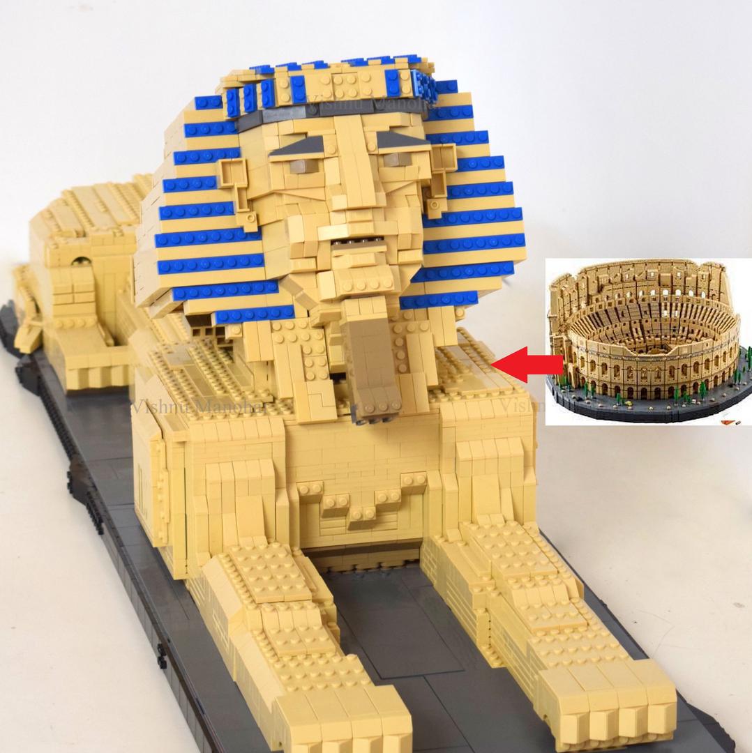SPHINX B model of Colosseum 10276