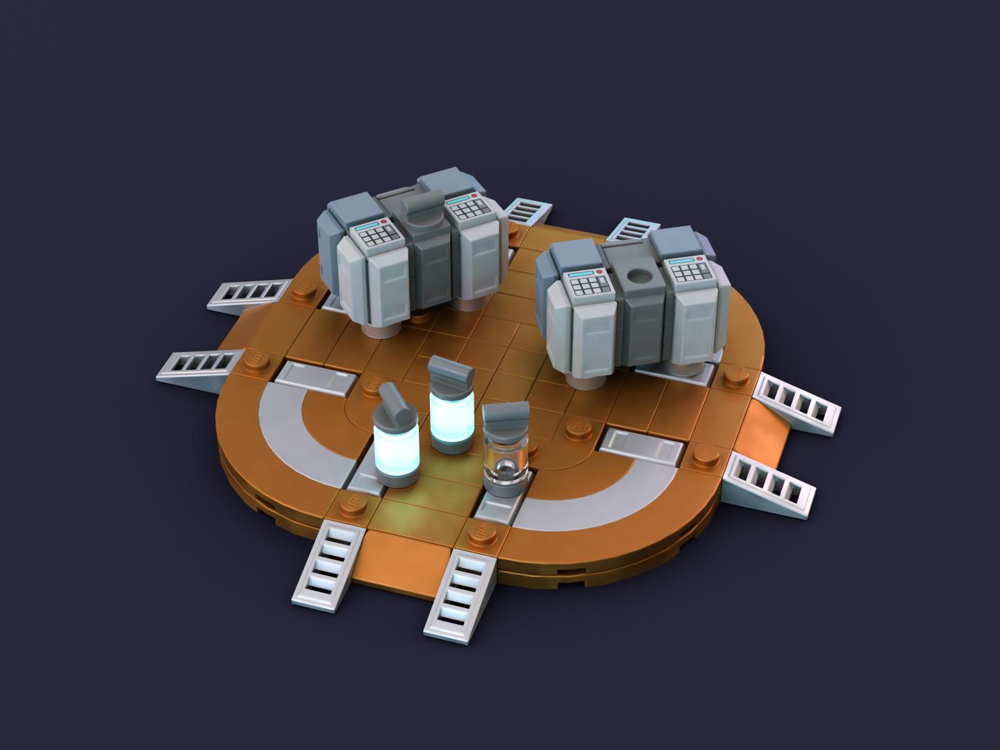 Star Wars - Landscape Item 2 - Field Bacta Refill Station