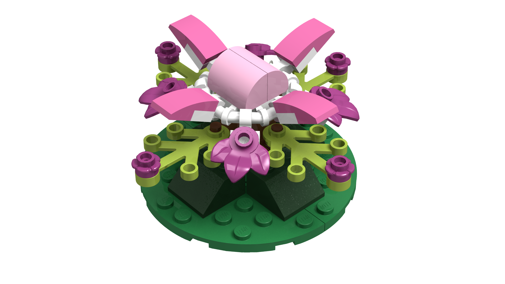 Pink Flower 31136 Alternate Built